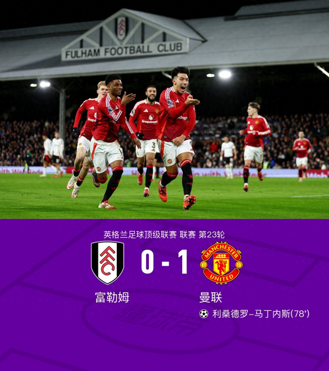 关于曼联主场擒下富勒姆，保住欧战资格席位的信息
